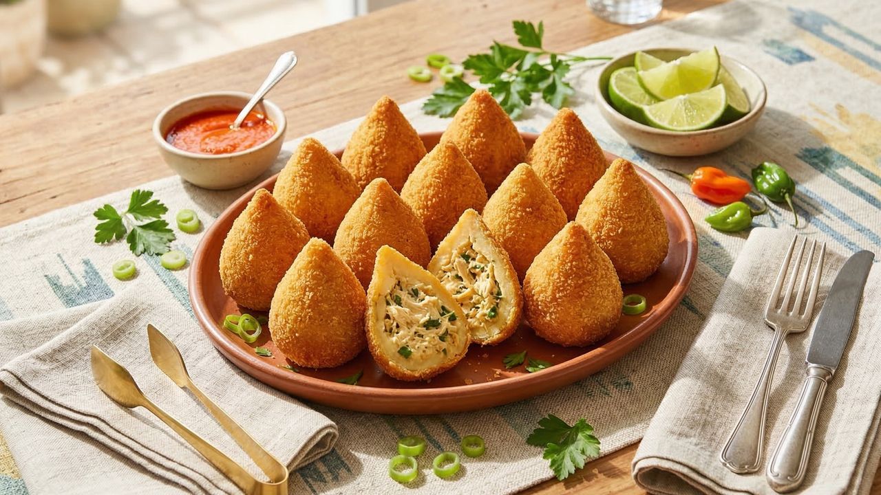 Coxinhas: Brazilian Chicken Croquettes