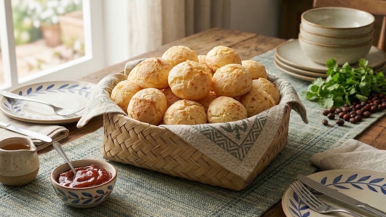 Pão de Queijo (Brazilian Cheese Bread)