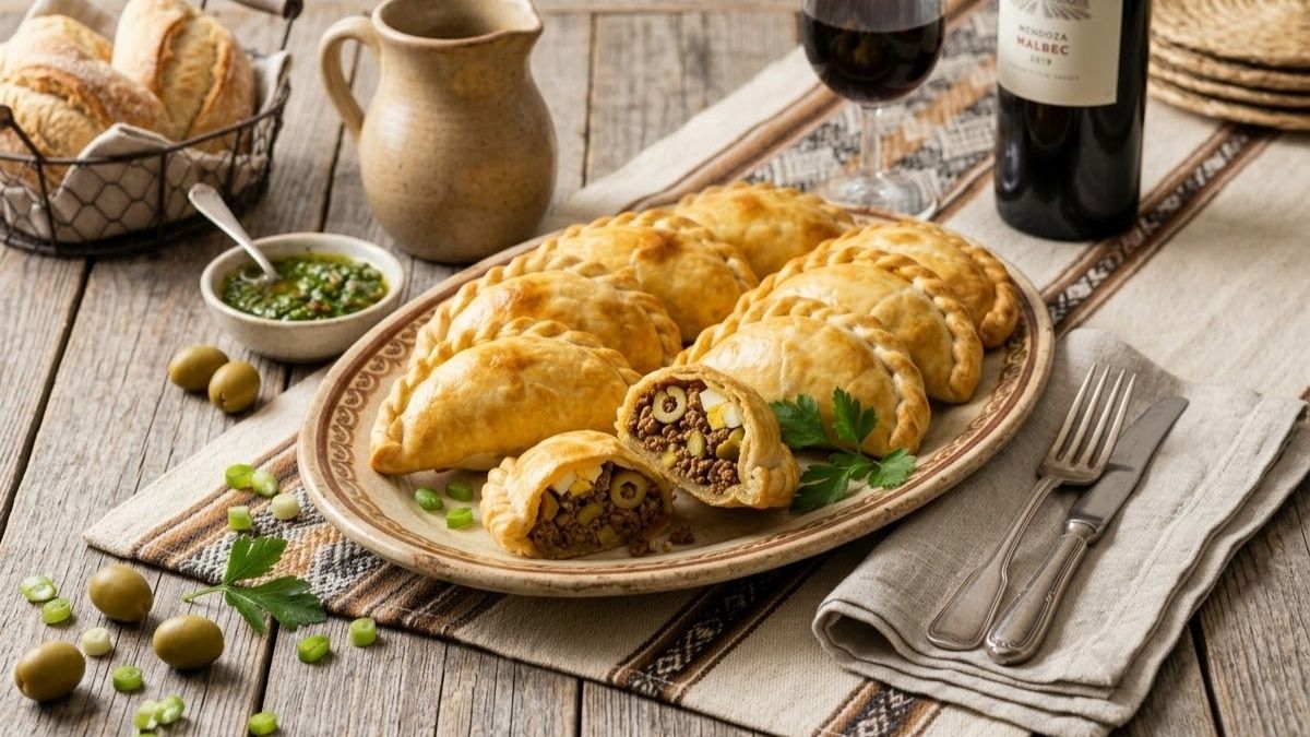 Traditional Argentine Beef Empanadas