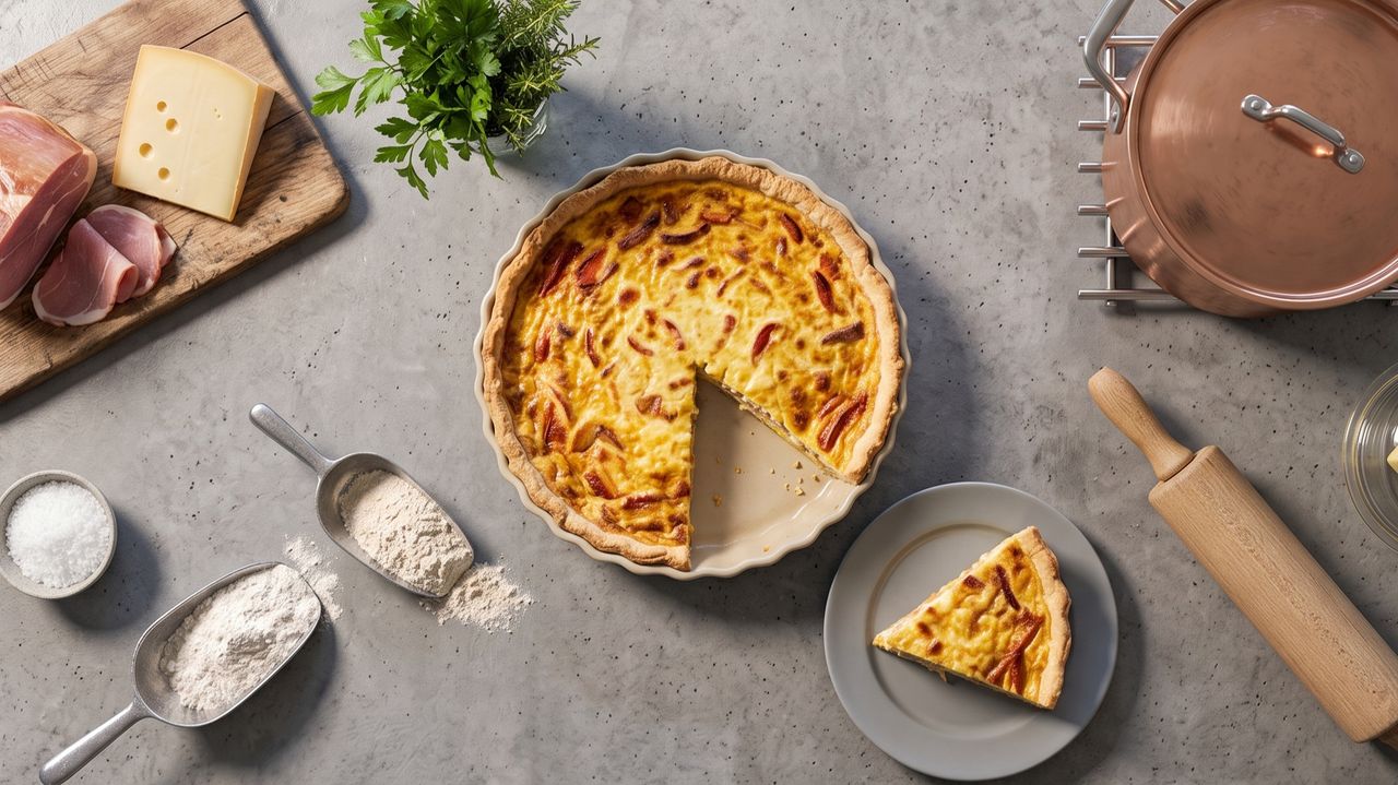 Classic French Quiche Lorraine