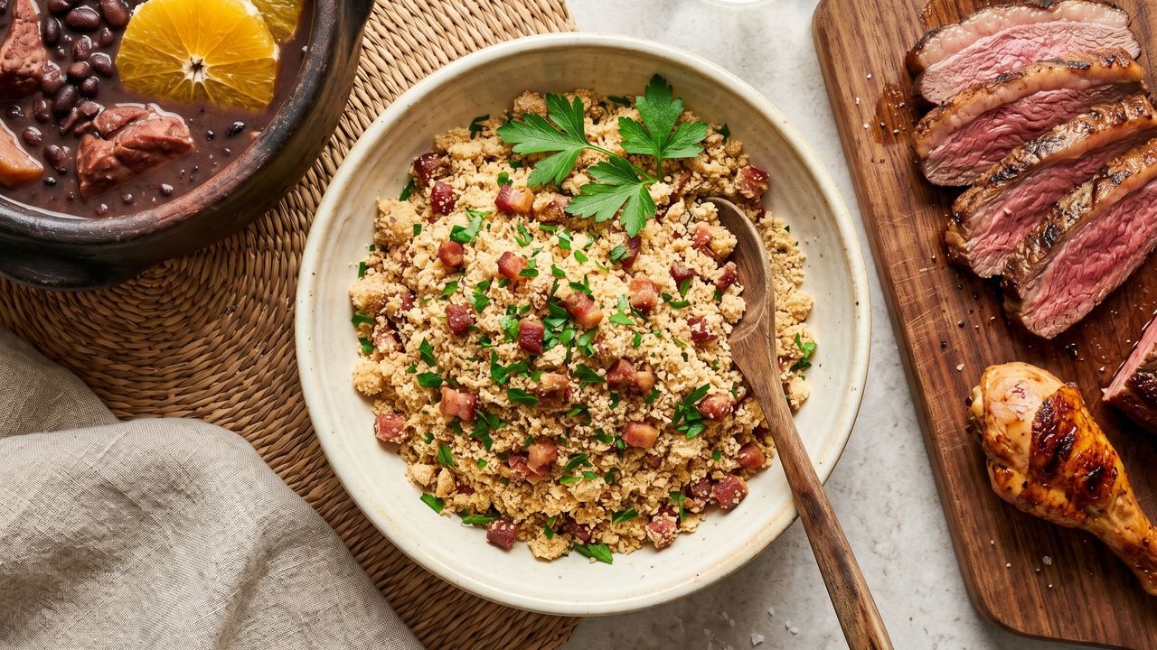 Authentic Brazilian Farofa
