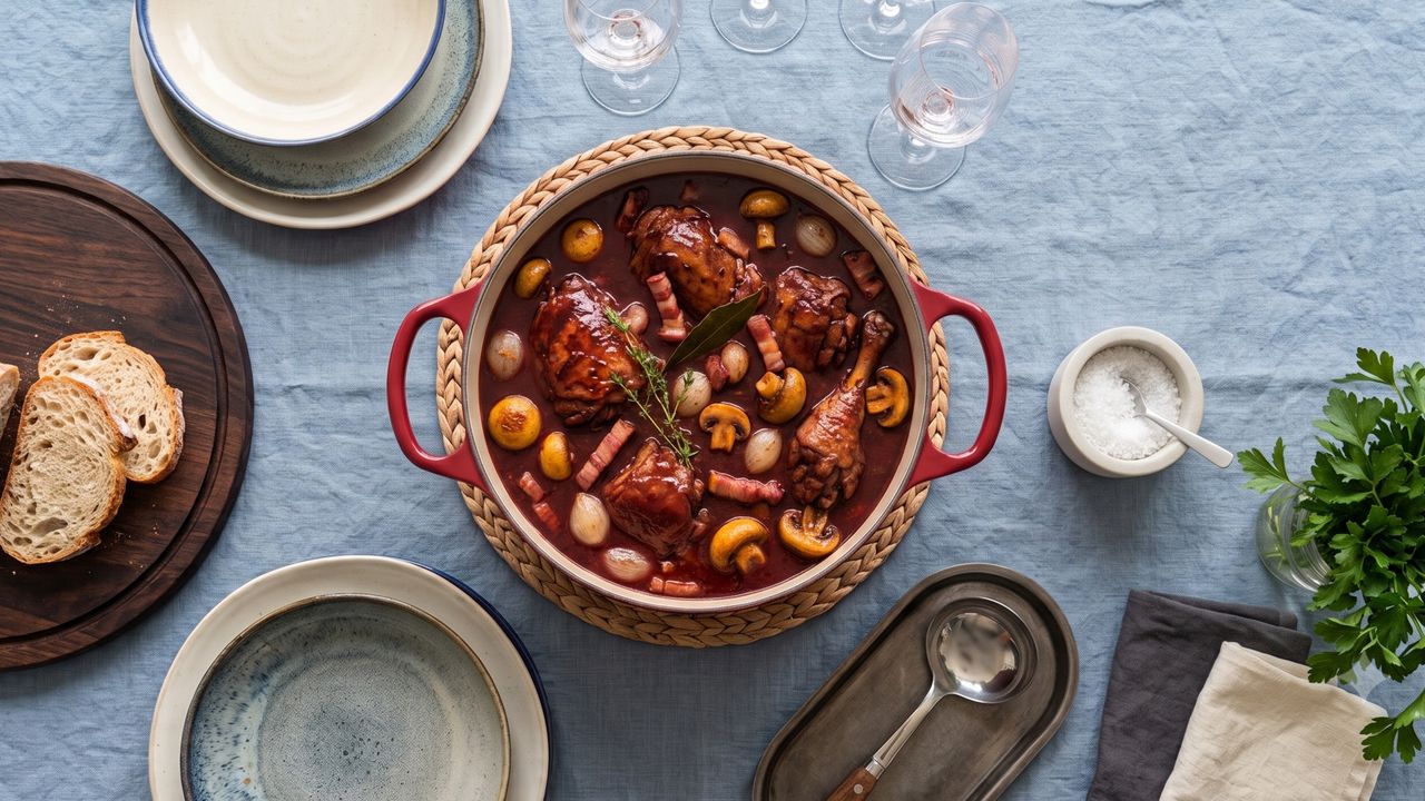 Classic French Coq au Vin