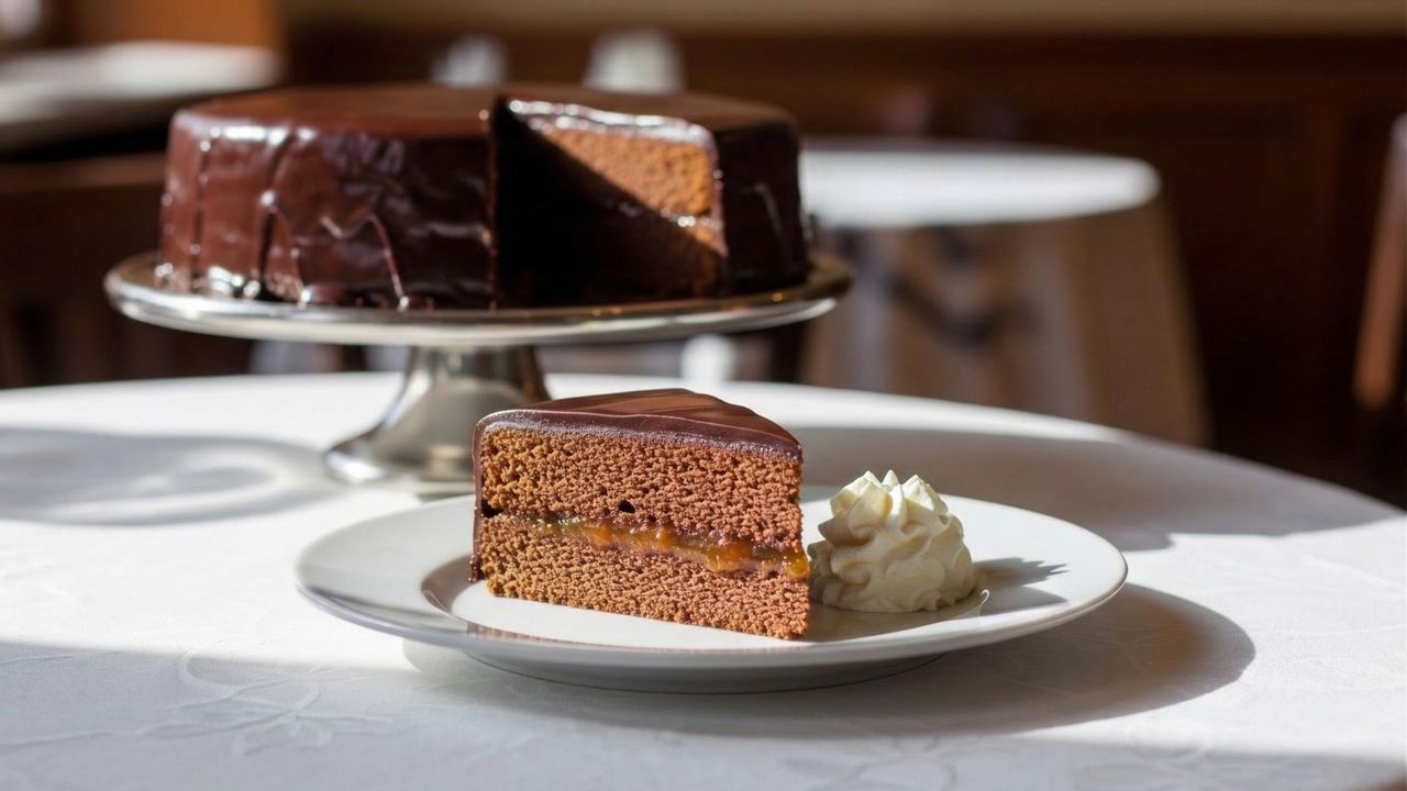 Sachertorte à la Sacher