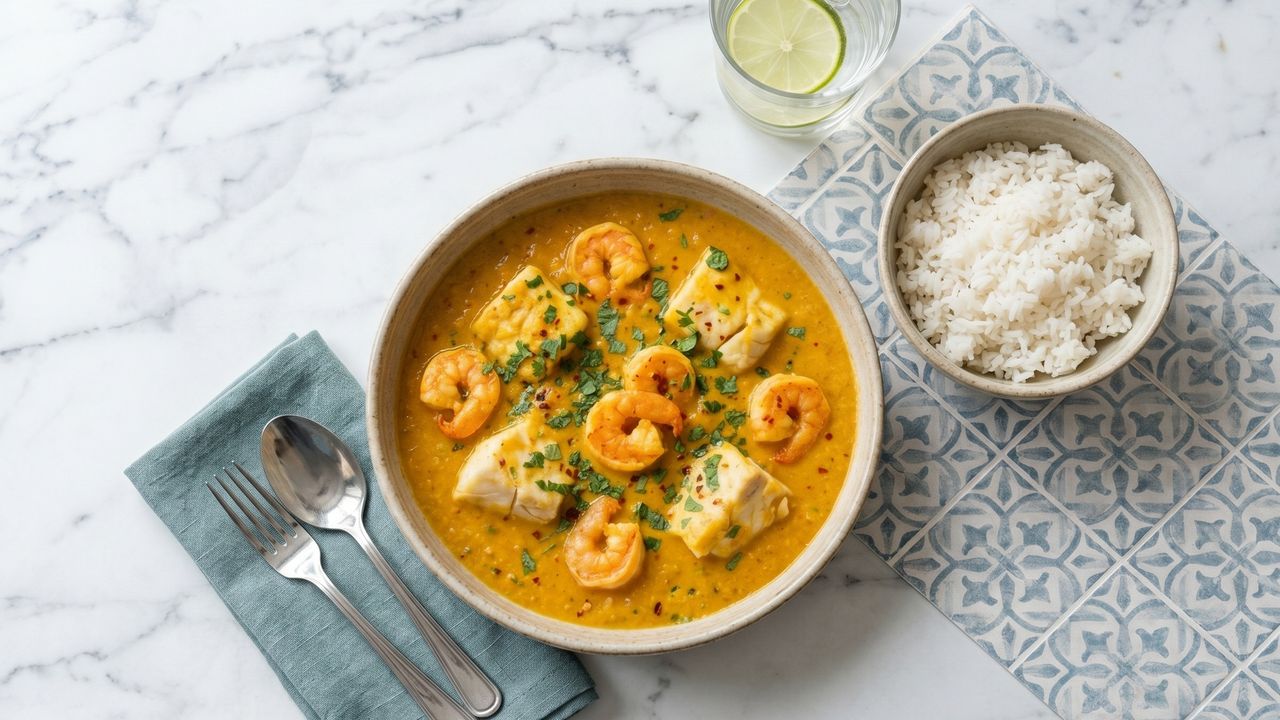 Vatapá (Brazilian Fish & Shrimp Stew)